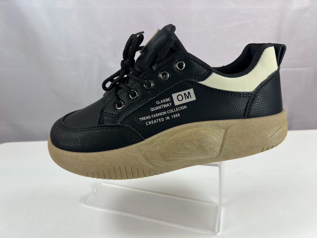 classic quantway female sports leather shoes with soft bottom