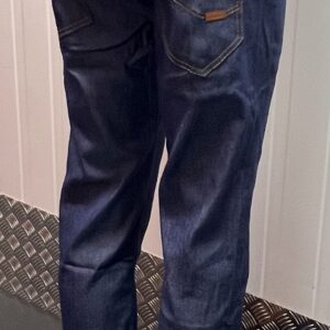 men’s stretchy slim straight jean trousers